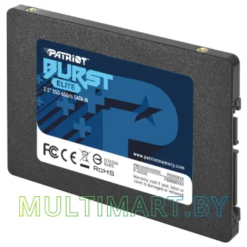 SSD диск Patriot Burst Elite 120GB (PBE120GS25SSDR) картинка 2